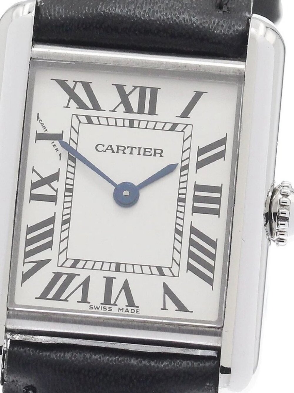 CARTIER Tank Must SM WSTA0042 Silver Dial Quartz Ladies Watch_953517 - Picture 1 of 5